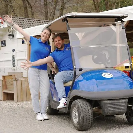 Camping Mobil-home Confortable Avec Terrasse - 4 Personnes - Api-1-52-1277